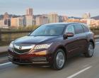 
	Acura has toned down the "plenum grille" used on its range of vehicles. The nose treatment on the 2014 MDX is far subtler and classier than previous models.
