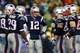 Tom Brady of the New England Patriots faces Denver and Peyton Manning on Sunday. Getty Images