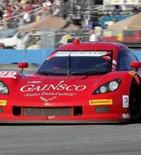 The No. 99 Gainsco/Bob Stallings Racing Corvette DP driven by Alex Gurney, Jon Fogarty, Memo Gidley and Darren Law started on the pole Saturday.