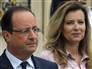 Image: File photo of French President Hollande and his companion Valerie Trierweiler in Paris