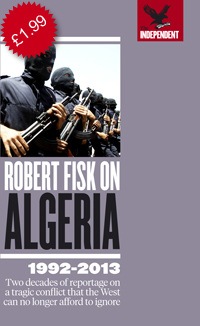 Robert Fisk on Algeria cover