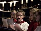 That’s my boy: Chorister George in his 'civvies' of Chetham's School of Music