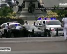 Police Surround Capitol Suspect, Guns Drawn