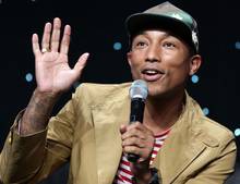 Pharrell Williams is nominated for Best Song at the Oscars with 