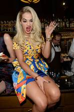 Hot off the Brits press, Rita Ora makes catwalk cameo in Milan