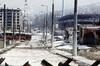 Bosnian conflict: destruction in Sarajevo [Lt. Stacey Wyzkowski/U.S. Department of Defense] 