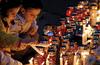 All Saints’ Day: children lighting candles [AFP/Getty Images] 