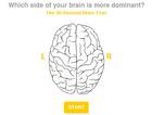 The quiz claims it can determine whether you are ‘right-brained’ or ‘left-brained’ in just 30 seconds