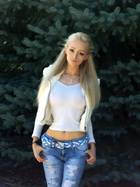 Valeriya Lukyanova has attracted controversy for her doll-like appearance
