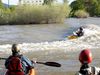 Photo: Kayakers on a river