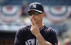 
	New York Yankees manager Joe Girardi stands on the field before an exhibition baseball game against the Tampa Bay Rays, Wednesday, March 5, 2014, in Port Charlotte, Fla. (AP Photo/Steven Senne)
