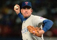 
	FILE -- Nolan Ryan, Baseball's all-time strike-out leader, pitches in his final season against the California Angels at Anaheim Stadium, Sept. 17, 1993. Ryan will be inducted into the Baseball Hall of Fame in Cooperstown, N.Y., July 25. (AP Photo/Kevork Djansezian) Original Filename: HALL_OF_FAME_RYAN_9GT.JPG
