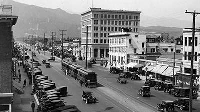 From the Archives: Glendale's Brand Boulevard, 1910 and 1927