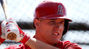 Angels' Mike Trout says he's fine after rolling left wrist