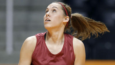 USC's Cassie Harberts happy to have an extended career