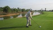 Golfing in Cambodia