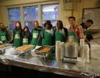 Volunteers from Masbia soup kitchen, several of whom attend Queens College across the street, will distribute free weekly meals on Wednesday nights at Pomonok Houses, a NYCHA development where 249 apartments currently have no gas for stoves or ovens.