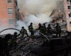 Harlem explosion injures 11 and destroys 2 apartment buildings. 