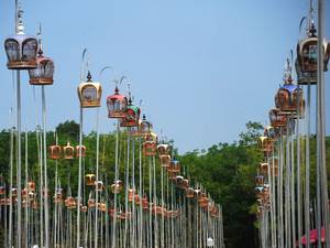 Hundreds of bird owners from Thailand, Malaysia and Singapore take part in the traditional contest held every year