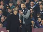 Out of hand: Tim Sherwood defiantly urges on his players but his later reaction to goading by Benfica’s Jorge Jesus would have had Bill Nicholson wincing