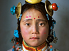 Picture of a girl from Tibet