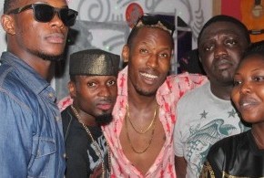 PHOTOS: Mr 2kay parties with Illbliss, Tha Suspect in Uyo, Calabar, Bayelsa