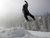 Photo: Snowboarder in jump
