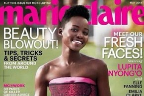 We love Lupita’s new hairstyle on Marie Claire cover