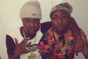 Rapper Wale shows off photo with Davido