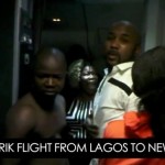 VIDEO: Banky W, other passengers trapped aboard aircraft
