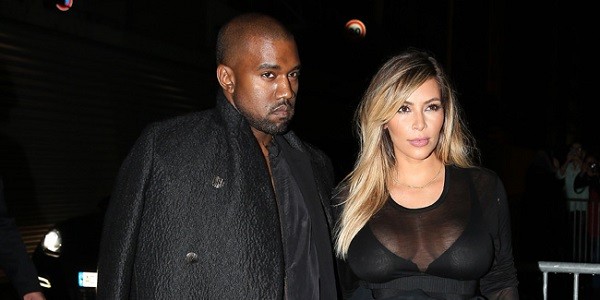 Kanye West and Kim Kardashian. Photo: Getty Images