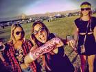 Coachella music fans arrive at the 2013 Coachella Music Festival