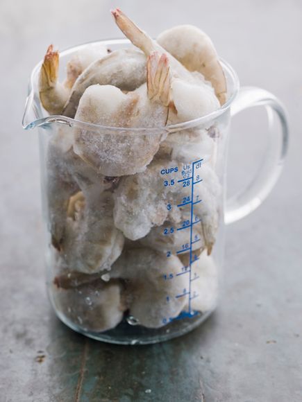 Photo: Frozen shrimp