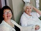 The writer, Gerda Saunders, with her mother, who also suffered with dementia before her death