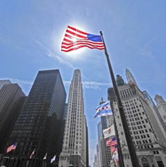 Stars and Stripes Over Chicago