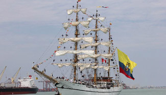 Navies regatta held in South America