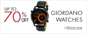 UP TO 70% OFF ON GIORDANO WATCHES