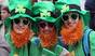 Revellers celebrate St Patrick's Day in Dublin
