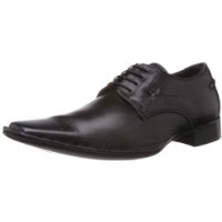Lee Cooper Men's Black Leather Formal Shoes - 9 UK