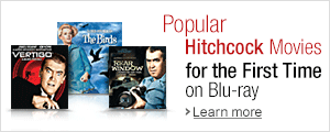 Popular Hitchcock Titles on Blu-ray for the First Time