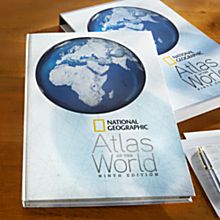 National Geographic 9th Edition Atlas of the World - Hardcover with Slipcase