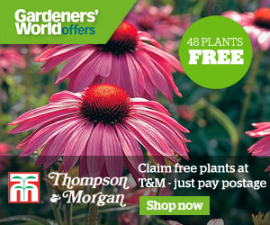 Claim your free plants from Thompson & Morgan, just pay postage