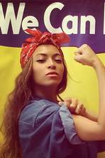 Beyoncé poses as Rosie the Riveter, the wartime poster girl who became a feminist pin-up