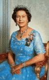 Elizabeth II: portrait, 1985 [Karsh—Camera Press/Globe Photos] 