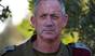 Chief of General Staff of the Israel Defense Forces Benny Gantz talks to the press near Israel's border with the Gaza Strip