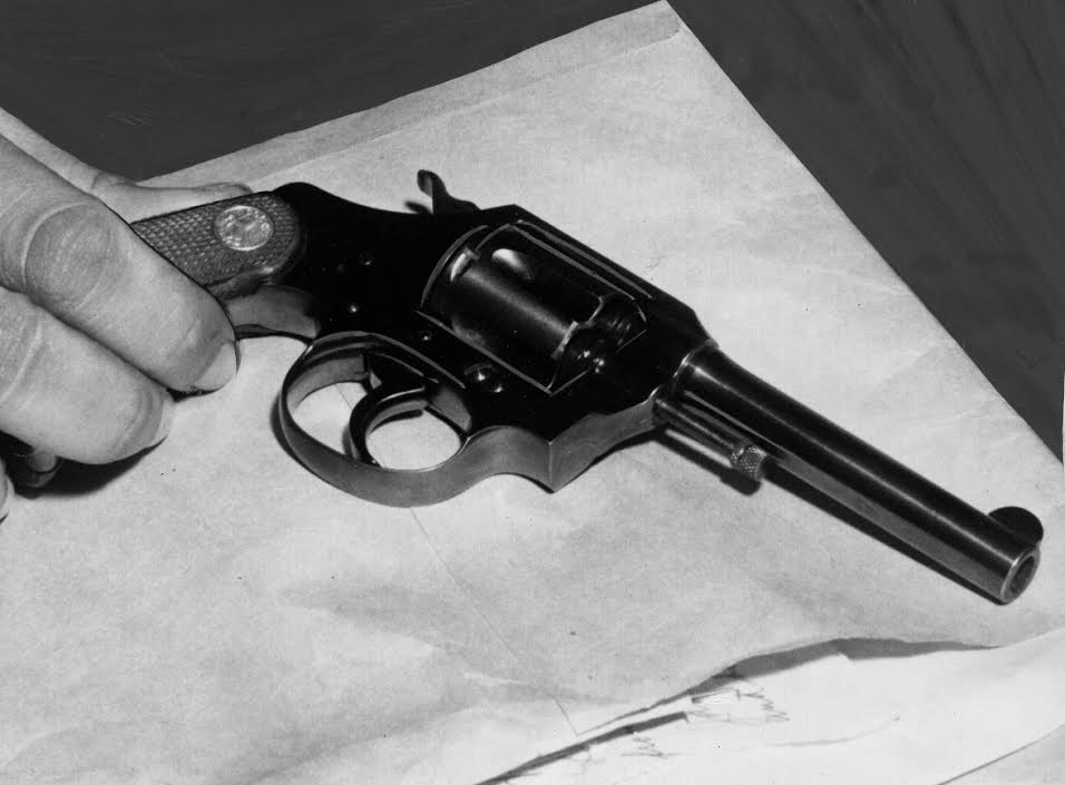 July 12, 1950: The murder weapon (Credit: Unknown)