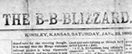 The B-B-Blizzard newspaper from Kinsley