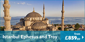 Istanbul Ephesus & Troy – six nights from £859pp 