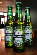 UK's three leading lagers - Budvar, Heineken and Stella Artois - are indistinguishable, according to blind taste tests
