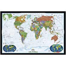 World Political Map (Bright-Colored)
